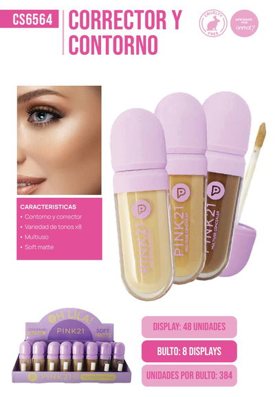 Pink 21 Corrector Soft Matte