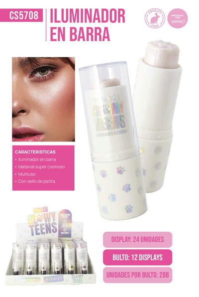 Pink 21 Glow Teens Iluminador