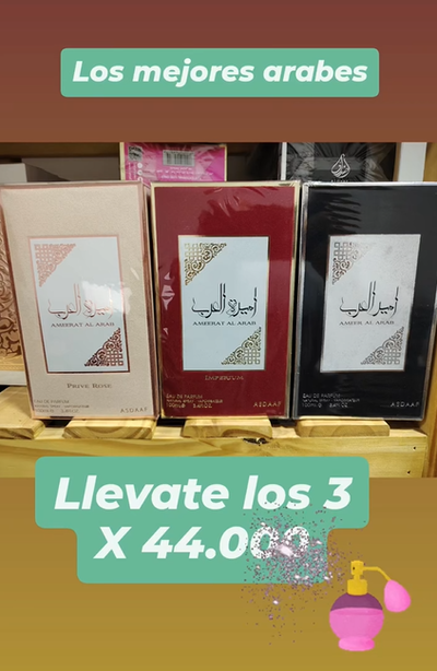 3 Perfumes Linea Amerat