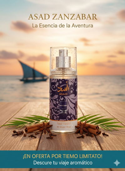 Body Splash Árabe Asad Zanzibar Small 