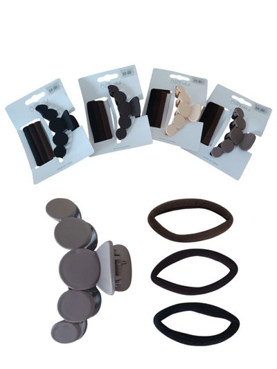 Set Hebilla + 3 colitas x 12 unidades N3