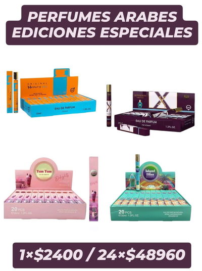 Perfume Nueva Serie Caja 24u