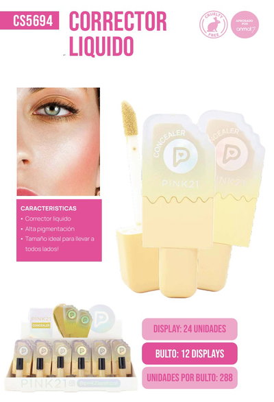 Pink 21 Corrector Helado