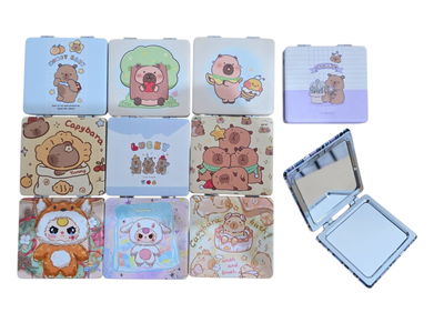 Espejos de cartera mini capibara / Labubu