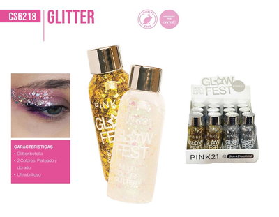 Pink 21 Glitter Glow Fest