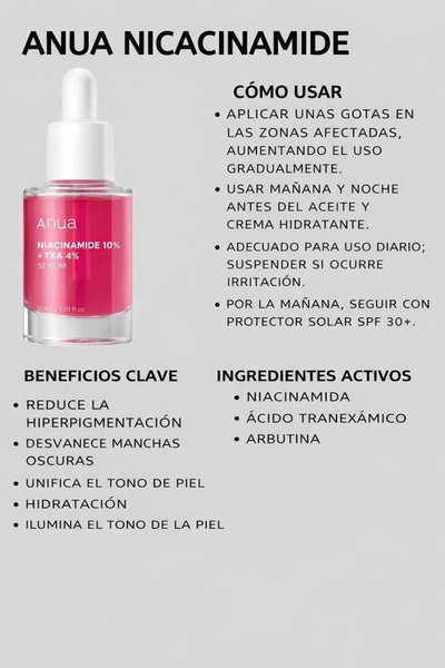 Serum Anua Niacinamide 10% / 4% TXA