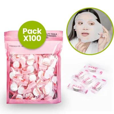 Mascarillas Comprimida x 100u