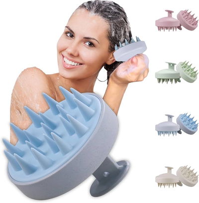 Masajeador Capilar de silicona 