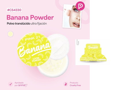 Pink 21 Polvo Volatil banana