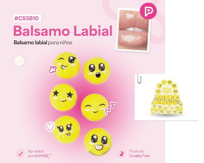 Pink 21 Balsamo Emoji Party