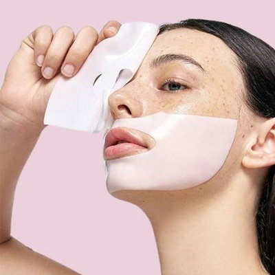 Mascarilla Facial Bio Colageno  Glass Skin x10