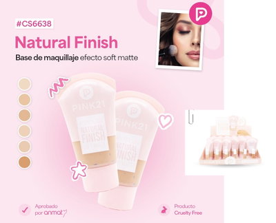 Pink 21 Base Natural Finish G2