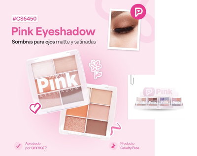 Pink 21 Paleta de 6 tonos Pink