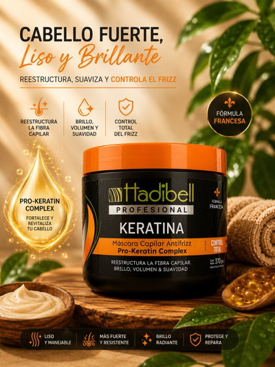 Hadibell TRATAMIENTO ANTIFRIZZ KERATINA