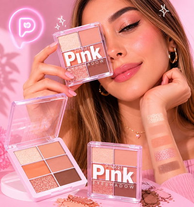 Pink 21 Paleta de 6 tonos Pink