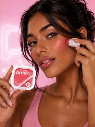 Pink 21 Rubor en crema Amore