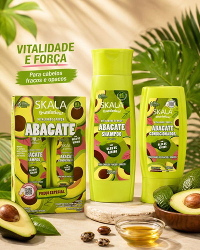 Skala Kit Shampoo + Acondicionador Abacate
