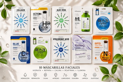 Mascarilla faciales Koreanas x1