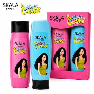 Skala Kit Shampoo + Acondicionador Mais Cachos