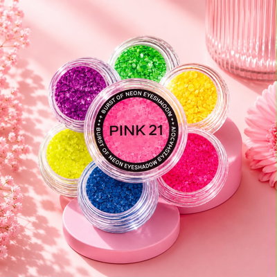 Pink 21 Torre de 6 Pigmentos Neon