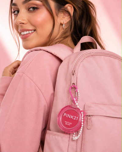 Pink 21 Rubor con llavero