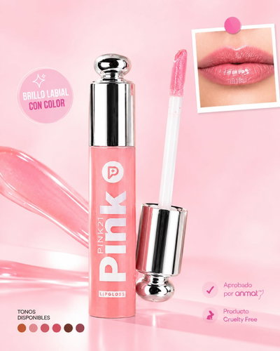 Pink 21 Pink Lip Gloss 