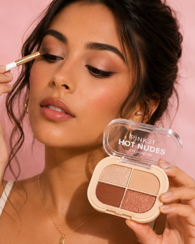 Pink 21 Paleta de sombras Hot Nudes 