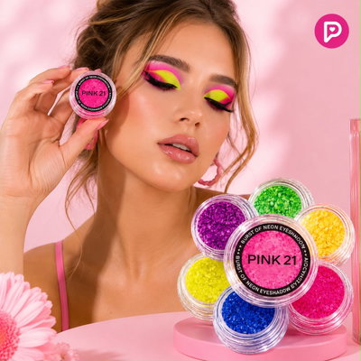 Pink 21 Torre de 6 Pigmentos Neon