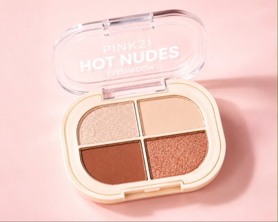Pink 21 Paleta de sombras Hot Nudes 