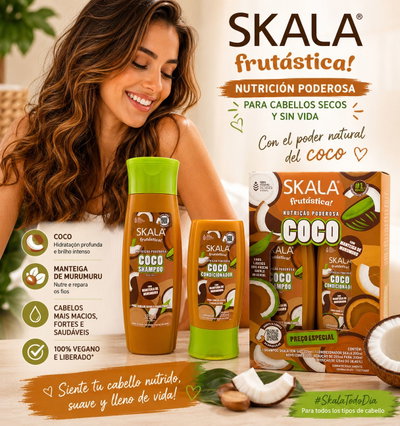 Skala Kit Shampoo + Acondicionador frutastica COCO