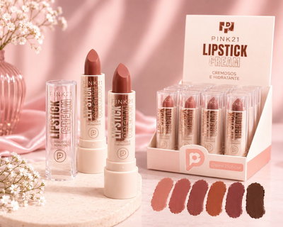 Pink 21 lipstick cream 