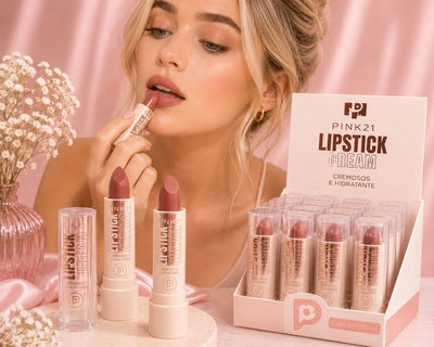 Pink 21 lipstick cream 