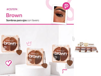 Pink 21 Brown Palette