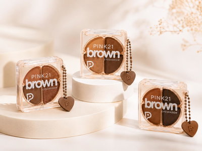 Pink 21 Brown Palette