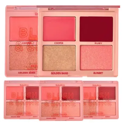 Ruby Rose M1001 Blush & Shine Palette