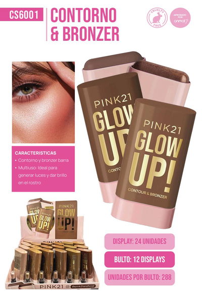 Pink 21 Glow Up Contorno 