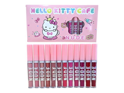 Set de 12 labiales Kitty