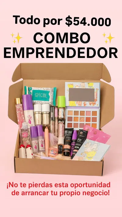 Kit emprendedor de 36 artículos 