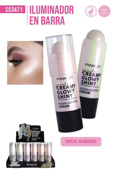Pink 21 Iluminador Glow Shinny