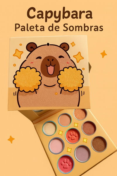 Paleta Capibara 9 Tonos Pompom