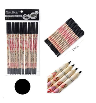 Miss Depi Set de 12 lapiz para ojos