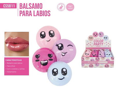 Pink 21 Lip Balm Color Party