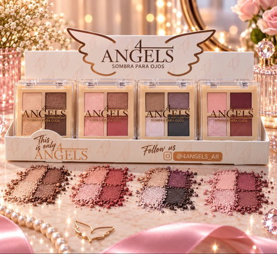 4Angels Paleta de sombras Nudes 4 T