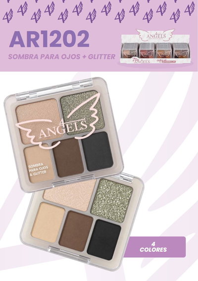 4Angels Paleta de Sombras 5 Tonos