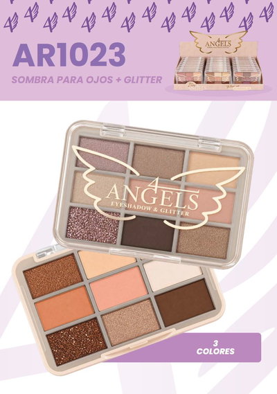 4Angels Paleta de Sombras 9 Tonos