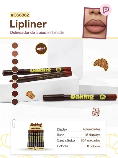 Pink 21 Delineador Labios Baking Season