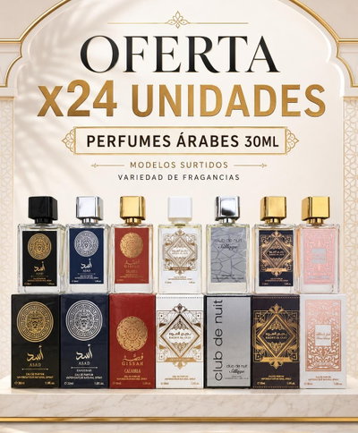 Kit de 24 Perfumes Mystical 30ml