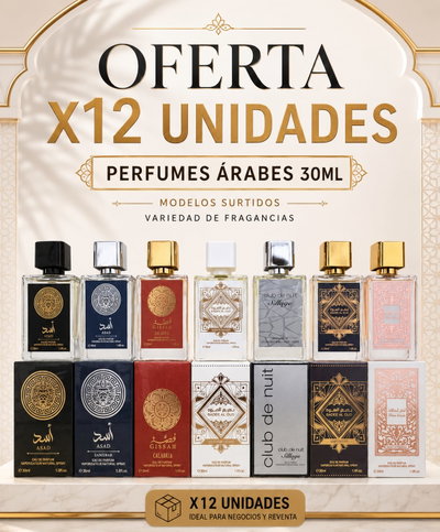 Kit de 12 Perfumes Mystical 30ml