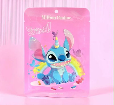 Mascarilla faciales stitch happy birthday x 10u