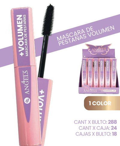 4 Angels Mascara de Pestaña + Volumen